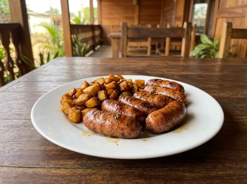 Plat de saucisse braisé