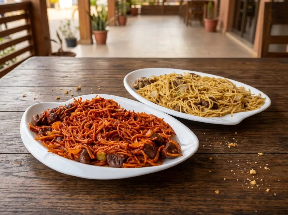 Spaghettis de kiosque